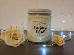 Hand Poured 100% Soy Wax Candles. Made With All Natural Essential Oil & Fragrance Oils. Cotton WickLong LastingClean Burn - thumbnail 1