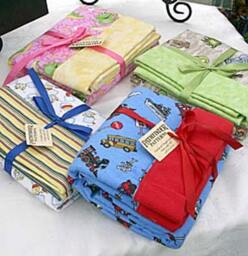 Flannel Baby Blanket/Kid Car Shower Gift - Puppies, Dogs & Dog Houses, Personalization Available - thumbnail 3