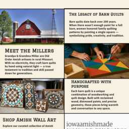 Amish Barn Quilt Wall Art 20.5 X Purple & Yellow Star Of Bethlehem - thumbnail 2