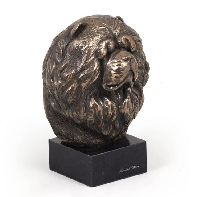 Chow Chow, Dog Marble Statue, Limited Edition, Artdog. Made Of Cold Cast Bronze. Perfect Gift. Limited Edition - image 1