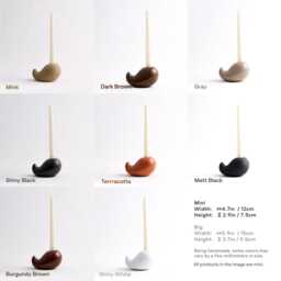 Handmade Modern Ceramic Candlestick Minimalist Home Decor - thumbnail 2