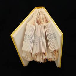 Initials Acronyms 3 Letter Names Words Folded-Book Art Sculpture - thumbnail 3