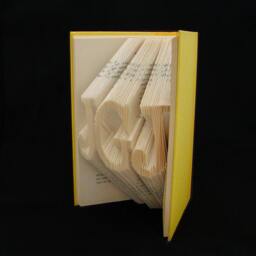 Initials Acronyms 3 Letter Names Words Folded-Book Art Sculpture - thumbnail 4
