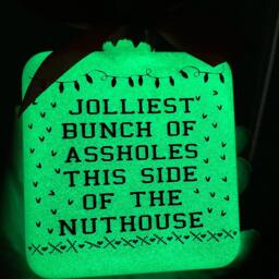 Glass Ornament, Ugly Sweater, Christmas, Nurse, Teacher, Fireman, Family, Funny Ornament, Christmas Gifts - thumbnail 2