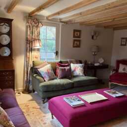 Handmade Upholstered Coffee Table Cotswold Traditional Style, Extra Large - thumbnail 3