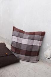 Traditional Handwoven Pillow Cover 18''x18'', Woven Cushion, Textille, Boho Style, Gift For Granny, Christmas - thumbnail 2