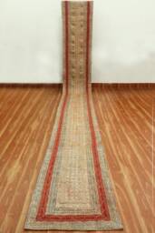 Extra Large Stair Runner Indian Floor Rug Outdoor Living Room Kilim Hand Block Printed Boho 2x20 3x25 4x40 Feet