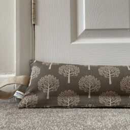 Boucle Weighted Draft Excluder - Heavy Washable Draught Stopper Door Sausage - thumbnail 4