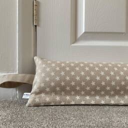 Boucle Weighted Draft Excluder - Heavy Washable Draught Stopper Door Sausage - thumbnail 3