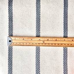 1505. Grey Thin Stripe Arequipa Heavy Linen Look Cushion Cover, Various Sizes - thumbnail 3