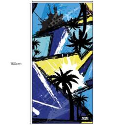 Kiniki Florida Microfibre Beach Towel - thumbnail 3
