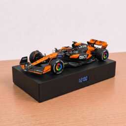 Mclaren Formula 1 Car Alarm Clock - Realistic Engine Sound, Handmade, Enthusiast Gift - thumbnail 3