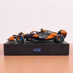 Mclaren Formula 1 Car Alarm Clock - Realistic Engine Sound, Handmade, Enthusiast Gift - thumbnail 2