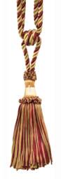 "D??copro Curtain & Drapery Tassel Tieback, Length 5 3/4"" - 14.5cm, Spread 30"