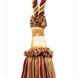 "D??copro Curtain & Drapery Tassel Tieback, Length 5 3/4"" - 14.5cm, Spread 30" - thumbnail 2