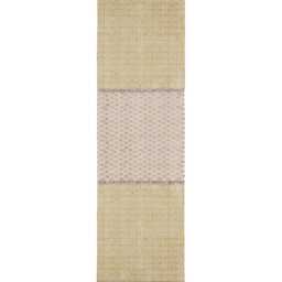 Handmade Olive Green Cotton Runner Rug - Block Printed Boho - thumbnail 2