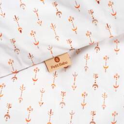 Boho Bed Linen Set, Bedding Duvet & Pillow Cover, Unisex Cotton Bed For Kids, Neutral Baby Set - thumbnail 3