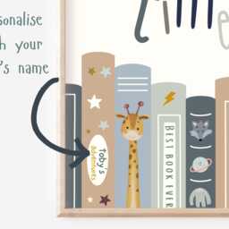 Personalised Story Time Children's Print. Perfect For Girls Rooms, Boys Playrooms & Nurseries - Unframed - thumbnail 2