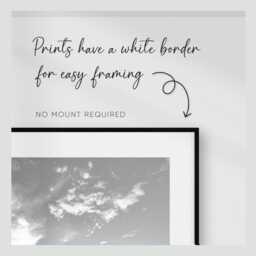 Beach Print, Ocean Sunset Black & White Photography, Living Room Wall Art, Bedroom Prints, Adventure, Travel, Sand, Seaside - thumbnail 2