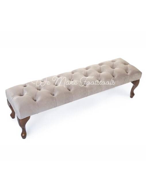 Camille Chesterfield Bench/Seat Footstool Coffee Table Pouffe - image 1