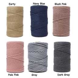 Large Macrame Wall Hanging Boho Sage Green Tapestry - thumbnail 3