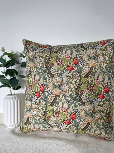 "William Morris Golden Lily Fabric 12"" 14"" 16"" 18"" 20" - image 1