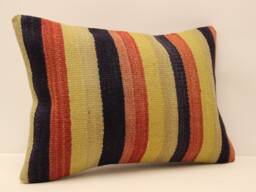 14x20 Turkish Lumbar Kilim Pillow - 35x50 cm Bohoturkish Kilim Pillowcover Chair Small Oblong Cushion Cover Tribal Pillow 4Bef-323