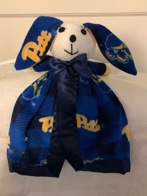 Pitt Panthers Baby Bunny Lovey Blanket & Bff Forever - image 1