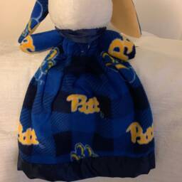Pitt Panthers Baby Bunny Lovey Blanket & Bff Forever - thumbnail 3