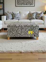 Fufu Ottoman Footstool Coffee Table Pouffe Bench Chesterfield