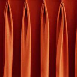 Triple Pleated Linen Curtains Custom Size Living Room Drapes, Japanese Curtain - thumbnail 2