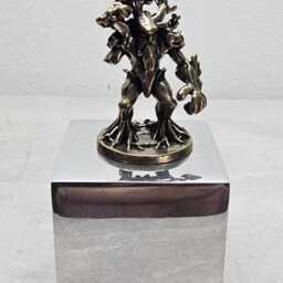 Tree Warrior Lost Arm Brass With A Or Aluminium Base - thumbnail 4