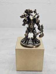 Tree Warrior Lost Arm Brass With A Or Aluminium Base - thumbnail 1