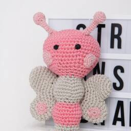 Crochet Music Box Butterfly - thumbnail 2