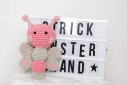 Crochet Music Box Butterfly - thumbnail 1