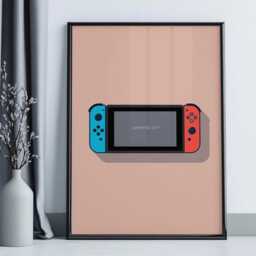 Collection Of Video Game Wall Arts, Vintage Game Consoles, Print, Gift For Gamer, Pop Art, Boys Room Retro Style Poster - thumbnail 3