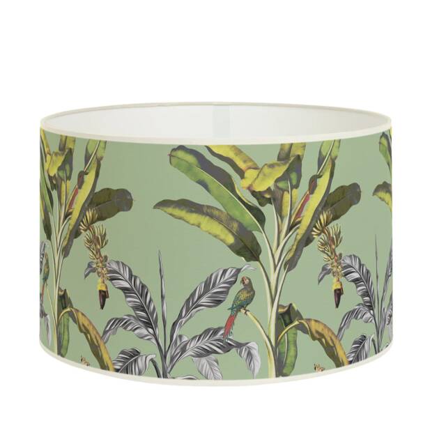 Lampshade For Table Lamp - Banana Vintage Pattern Lampshade Available As A Base Or Pendant - image 1
