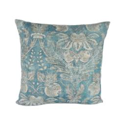 Gp & J Baker - Lapura Damask Blue Stunning Designer Cushion Cover Home Decor Throw Pillow - thumbnail 2