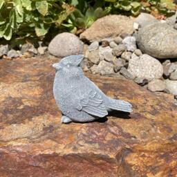 Handmade Cardinal Cement Figurine - thumbnail 2