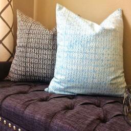 26x26 Euro Covers Gray/ Grey Shams/ Covers/ Bed Pillows/ Decorative Pillows /Grey Pillow Cushion/Block Printed - thumbnail 4