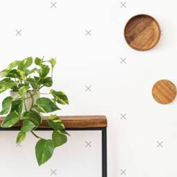 Minimalist Geometric Wall Decals - Nursery Decals, Scandinavian Decor, Kids Room Bedroom Stickers - thumbnail 4