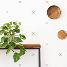 Minimalist Geometric Wall Decals - Nursery Decals, Scandinavian Decor, Kids Room Bedroom Stickers - thumbnail 3