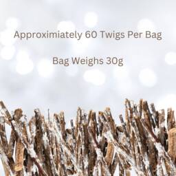 Frosted Twigs Bundle - Rustic White Coated For Christmas Wreaths, Garlands, Holiday Decor, Diy Craft Supplies, Seasonal Decorations - thumbnail 3