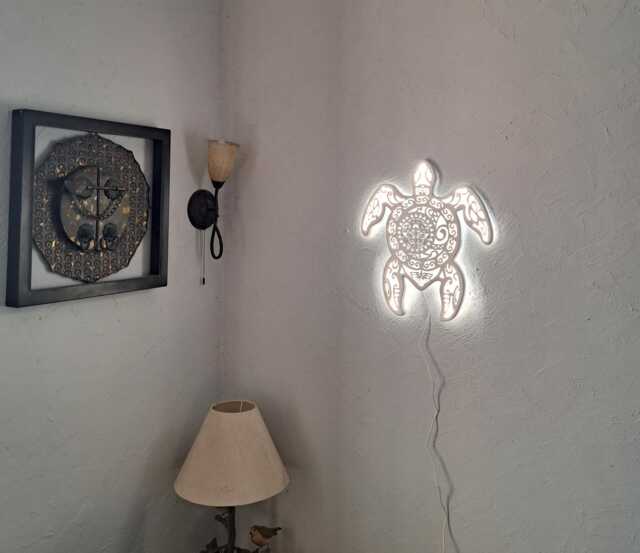 Maori Turtle Led Wall Lamp - image 1
