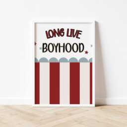 Childrens Wall Prints, Personalised Set Of 6 Toddler Room Gift, Playroom Nursery Gallery Posters - thumbnail 3