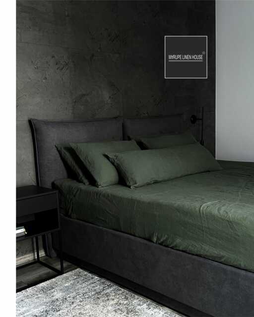 100 % Hemp Pillowcase, Stonewashed Bed Pillowcases, Envelope Closure Pillow Covers, Hemp Bedding - image 1