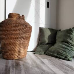 100 % Hemp Pillowcase, Stonewashed Bed Pillowcases, Envelope Closure Pillow Covers, Hemp Bedding - thumbnail 2