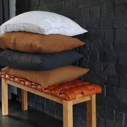 100 % Hemp Pillowcase, Stonewashed Bed Pillowcases, Envelope Closure Pillow Covers, Hemp Bedding - thumbnail 3
