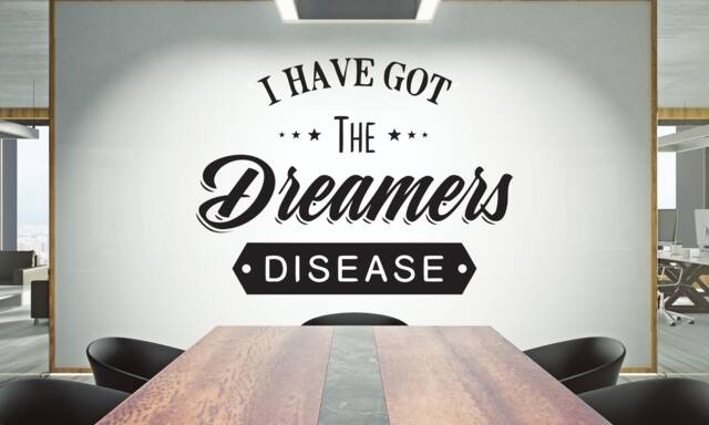 Teamwork Quote Vinyl Wall Decal Office Decor, Inspirational Art 1754Re - image 1