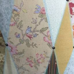 Cushion Cover Made From Angel Strawbridge's Escape To The Chateau Wallpaper Museum Fabric - thumbnail 3